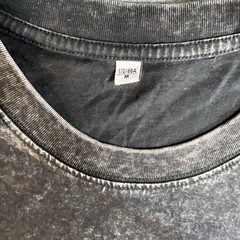Gallery Dept Men’s M Black Paint-Splattered Shirt “Dépt De La Galerie” French