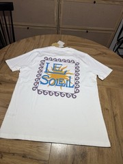 Common People Heavyweight Graphic Print Logo White Crew Neck T-Shirt Men’s M