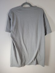 Celebrate It Vintage Santa Shirt Gray Large Soft Feel