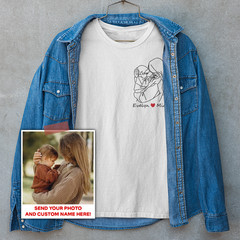 Custom Photo Mom & Kids Unisex T-shirt | Mother’s Day Gifts for Mom
