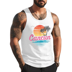 Cancun Summer Vacation Tank Top