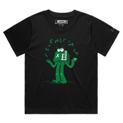 VOICEART Excel Spreadsheet Funny T-Shirt with Premium Quality Graphic Design