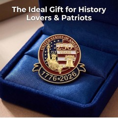 10 Pack 250th Anniversary USA Lapel Pins, 250 Anniversary America Merchandise…