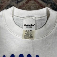1990s Vintage Sanrio Hello Kitty Pekkle The Duck Youth Large T Shirt USA Made