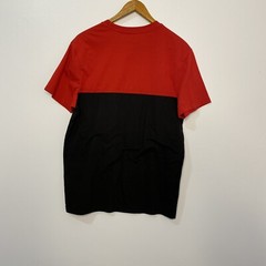 GUESS Black And Red Shirt With Glossy GUESS Print