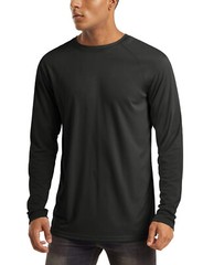 Men’s UPF 50+ Sun Protection UV Shirts Long Sleeve Quick Dry Summer Casual Tops