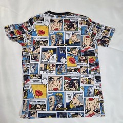 Oh Snap! Drill Clothing Co. T-Shirt Men’s Medium Comic Pop Art All Over Print