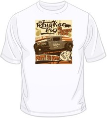 The Whisker Pig BBQ T Shirt You Choose Style, Size, Color Up to 4XL 10439