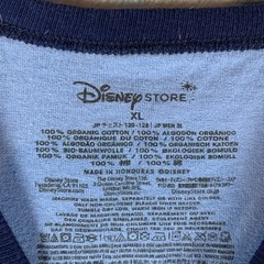 Disney Men’s Go Fishing Pluto T Shirt XL 100% Organic Cotton Contrast Collar Tee