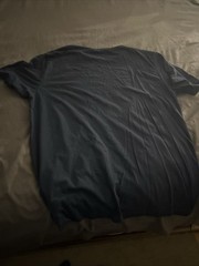 NWT George Men’s L 42/44 Blue Short Sleeve Moisture Wicking Crewneck Tee Shirt