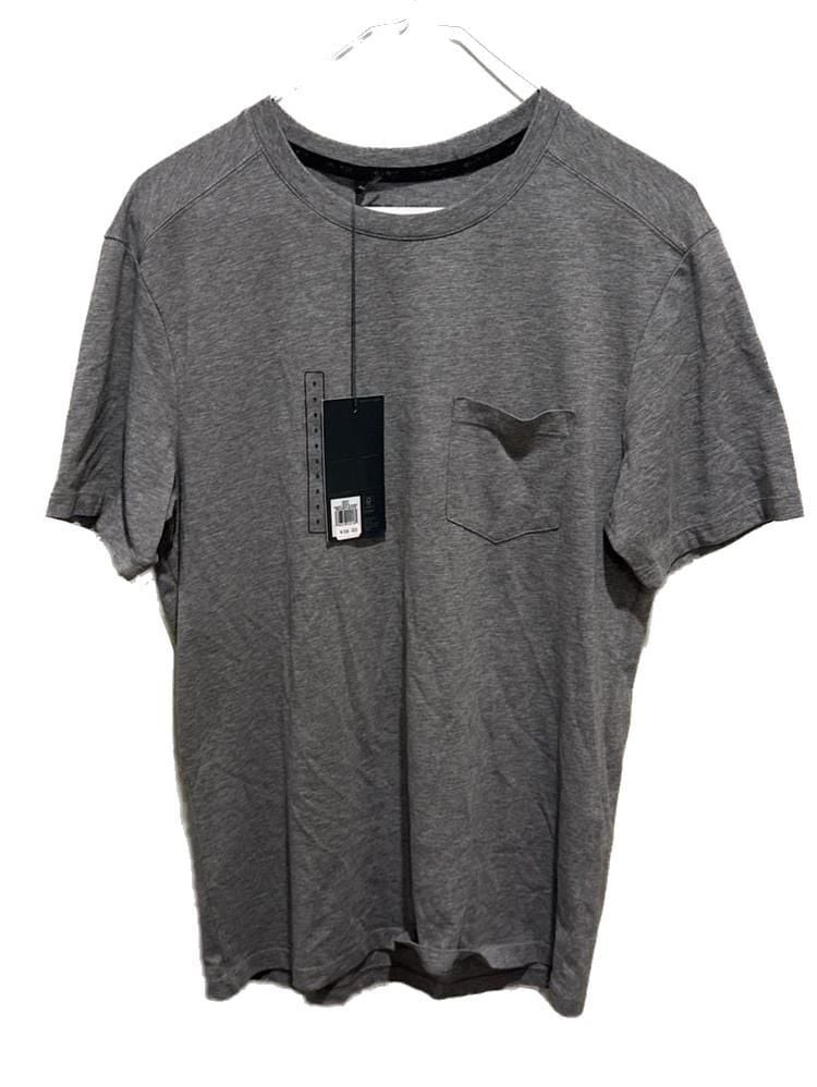 VRST Men’s Essential Pocket Tee – Mid Grey Heater