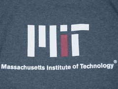 MIT T-Shirt Massachusetts Institute of Technology Modern Logo