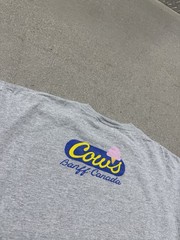 Vintage 90’s Cows Banff Canadian Shop Souvenir Graphic T-shirt L Men’s Gray