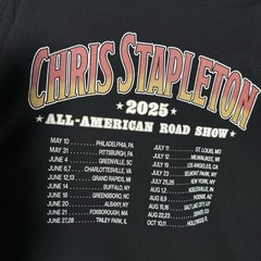 Chris Stapleton 2025 Tour Shirt Tee Men’s Size XL Country Music Higher Album