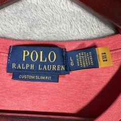 Polo Ralph Lauren Shirt Mens Large Red Custom Slim Fit Pony Logo Embroidered