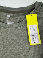 All in Motion Men’s Relaxed Fit Soft Stretch T-Shirt Size XL Olive Green NWT