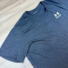 Under Armour UA Freedom Flag Short Sleeve T-Shirt Men’s 3XL Black Loose Fit Crew