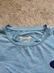 Costa UPF 40+ Long Sleeve Performance Fishing Shirt BLUE MEDIUM / SMALL MSRP $45