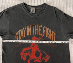 Bare Performance Nutrition Stay In The Fight Go One More BPN Shirt MD 20” X 28”