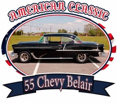 Your Custom Car T-shirts, Personalized t-shirt, AMERICAN CLASSIC #2 DESIGN