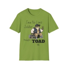 No Limit Soldier Toad Shirt | Frog Character Graphic Tee