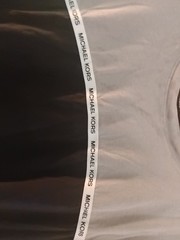 Michael Kors Block Logo Colorblock T-Shirt White Black Men’s Size M