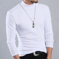 Casual Mens Half Turtleneck Thermal Underwear Stylish and Functional Top