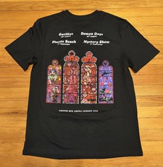 Gorillaz 2025 UK Tour T-Shirt Jamie Hewlett Copper Box New T-Shirt Size M