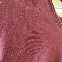 Vintage 90s Mossimo (XXL) – Burgandy/ Claiborne(XL) Gray Sweater Vests LOT of 2