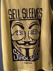 Satoshi Nakamoto Bella Canvas Yellow Tank Top Size S Small Bitcoin Stack Stats