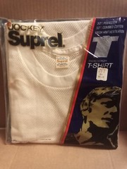 Jockey Thorobred MESH KNIT Ventilation MENS T Shirt Small 34-36 S 1974 Vintage