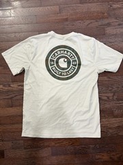 Carhartt Men’s T-Shirt Lot of 4 Pocket &Graphic Logo Tees Mixed Colors Sizes M/L