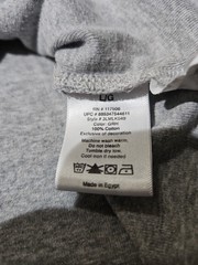 Levis Shirt Mens Large Gray Henley Button Preppy Pullover Casual Long Sleeve Tee