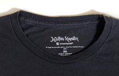 Jujutsu Kaisen Yuji Itadori Men’s Black Graphic T- Shirt – 2XL
