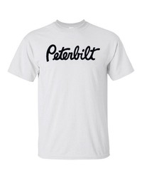New Peterbilt Trucks Trucker T-Shirt for Men – Simple Design, Sizes S to XL