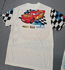SpongeBob Patrick Disney Cars Lightning McQueen Hybrid Apparel T-SHIRT 2pc (Y)