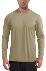 UPF50+ Men’s Long Sleeve T-Shirts UV Sun Protection Quick Dry Fishing Shirts Tee