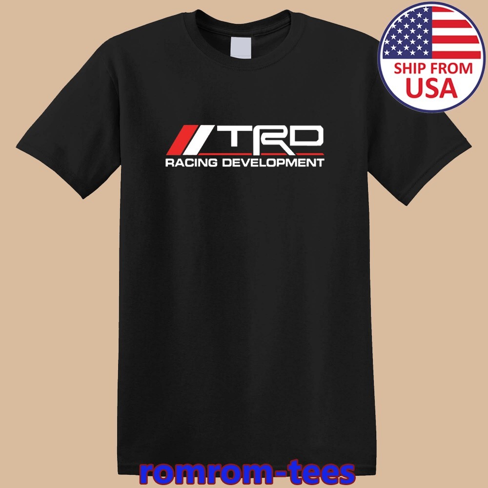 TRD Racing Development Gazoo Racing Japan Car Black Size S-5XL