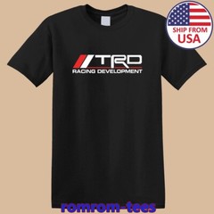 TRD Racing Development Gazoo Racing Japan Car Black Size S-5XL