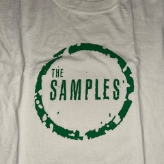 Vintage 90s The Samples Band T-Shirt Local Crew Graphic L Long Sleeve #48