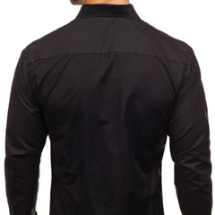 Mens Winter Leisure Shirt Long Sleeved Classic Mens Comfort Breathable Shirt