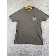 Howler Brothers T Shirt Mens Large Gray Los Hermanos Howler Surf Pocket Graphic