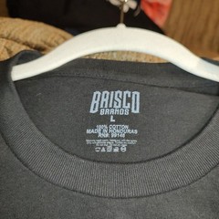 Brisco Brands Men’s Graphic Tee T-Shirt Size L “I Have a One Rack Mind” Hunter