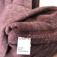 Sonoma NWT Men’s The Supersoft Thermal Crewneck Long Sleeve Shirt Plum L Tall