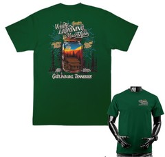White Lightning Gatlinburg Tennessee Smoky Mountains Moonshine T-shirt