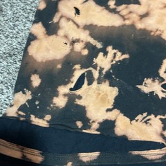 Rush Fly By Night Men T Shirt Largei Black Bleach Acid Wash Distressed Modern
