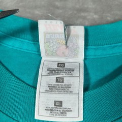 Vintage California Shirt Mens XL Green Single Stitch Sun All Day Fun All Night