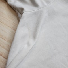 All In Motion Shirt Mens Large White Polyester Spandex Tagless Crew Neck