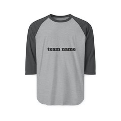 Customizable Unisex Raglan Shirt for Team Spirit, Baseball, Sportswear, […]
