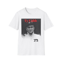 Ty Cobb Baseball Card Photo Art Baseball Team T Shirt, Unisex Tee Sports